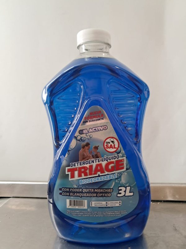 DETERGENTE  LIQUIDO  3 LITROS TRIAGE