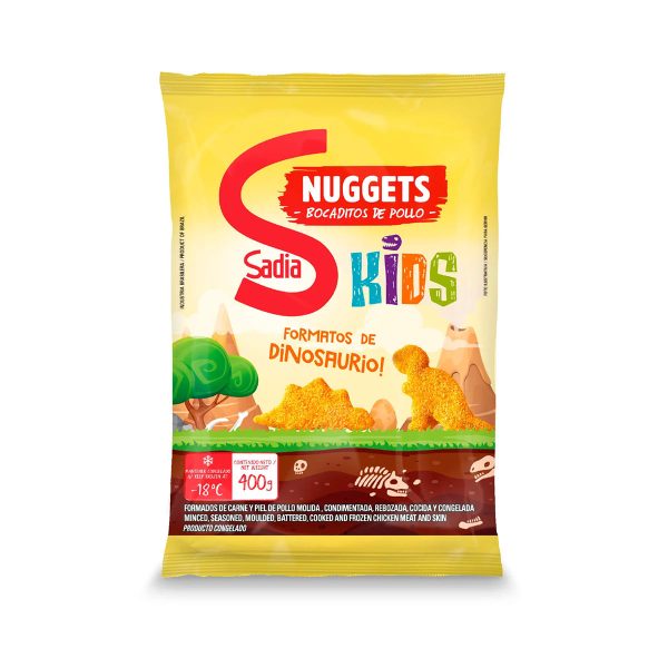 NUGGETS DE POLLO KID  400 GRS SADIA