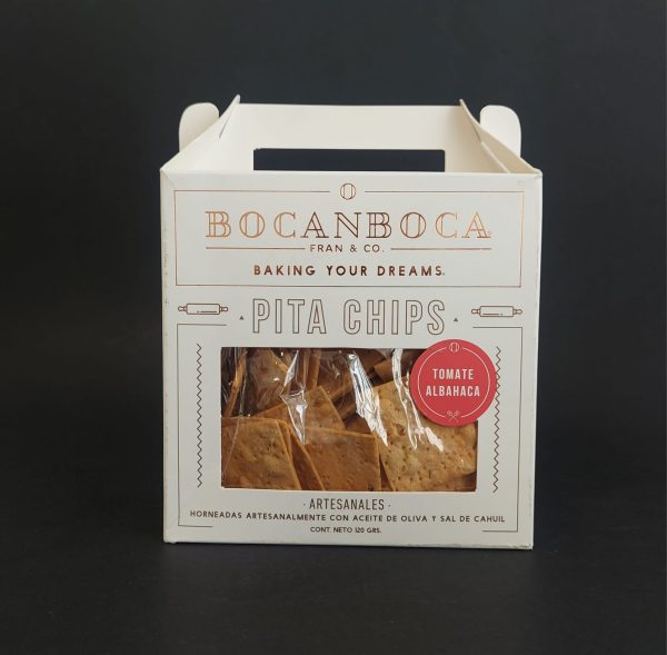 GALLETAS TOMATE ALBAHACA  170 GRS BOCABONCA