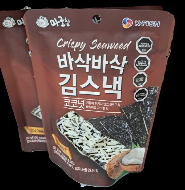 SNACK NORI COCONUT  20 GRS DYSSKOREA
