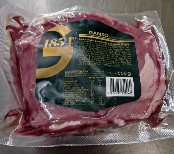 VACUNO GANSO 550 GRS