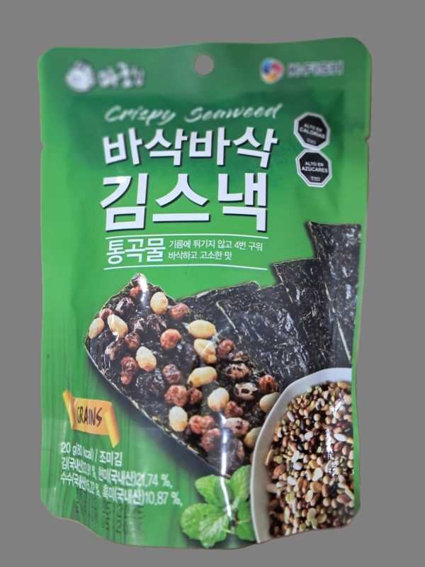 SNACK NORI SEMILLAS  20 GRS DYSSKOREA
